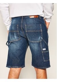 MSGM Szorty jeansowe 2840MB43L 207072 Granatowy Regular Fit. Kolor: niebieski. Materiał: jeans, bawełna #3