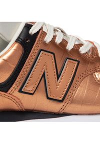 New Balance Sneakersy WL574PX2 Miedziany. Kolor: brązowy. Materiał: skóra. Model: New Balance 574 #6