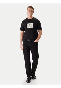 Calvin Klein T-Shirt Maze Graphic LV04RE832G Czarny Regular Fit. Kolor: czarny. Materiał: bawełna #3