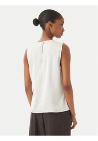 Calvin Klein Bluzka LV044F144G Biały Regular Fit. Kolor: biały. Materiał: syntetyk #5