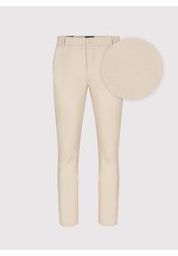 PAKO LORENTE – Beżowe gładkie spodnie męskie P24SF-WX-003-E-0 - Pako Lorente. Kolor: beżowy. Wzór: gładki. Sezon: wiosna. Styl: klasyczny #5