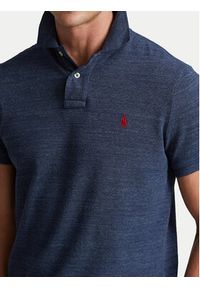 Polo Ralph Lauren Polo 710548797012 Niebieski Slim Fit. Typ kołnierza: polo. Kolor: niebieski. Materiał: bawełna