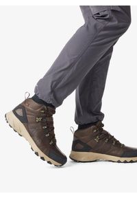 columbia - Buty turystyczne męskie Columbia Peakfreak II Mid Outdry Leather. Kolor: brązowy. Materiał: skóra. Sport: turystyka piesza