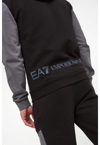 EA7 Emporio Armani - Bluza męska z kapturem EA7 EMPORIO ARMANI. Typ kołnierza: kaptur