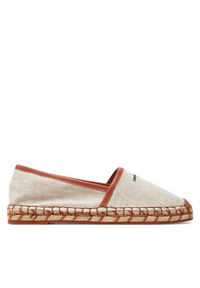 Emporio Armani Espadryle X3S033 XR136 A102 Beżowy. Kolor: beżowy. Materiał: materiał #1