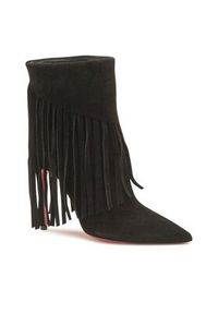 Pinko - PINKO Kowbojki Olympe Tronchetto PE 23 BKJS1 100573 A0N8 Czarny. Kolor: czarny. Materiał: zamsz, skóra #5