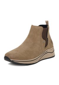 Rieker Botki CEO-N9561-64 Beżowy. Kolor: beżowy. Materiał: syntetyk, materiał #4
