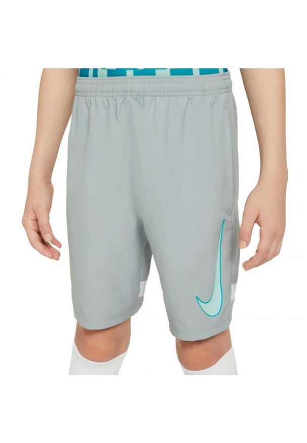 Nike - Spodenki Dziecięce Academy DriFIT. Kolor: szary