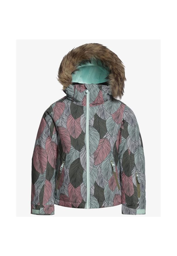 Roxy - Kurtka snowboardowa dziecięca ROXY Jet Ski. Kolor: wielokolorowy. Sport: snowboard