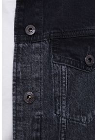 Pepe Jeans Kurtka jeansowa damska kolor czarny przejściowa. Okazja: na co dzień. Kolor: czarny. Styl: casual #3