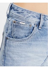 Pepe Jeans Szorty jeansowe Violet Bermuda PL801006HQ8 Niebieski Relaxed Fit. Kolor: niebieski. Materiał: bawełna #3