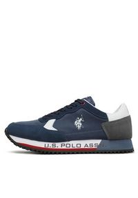 U.S. Polo Assn. Sneakersy Cleef CLEEF001A Niebieski. Kolor: niebieski #3