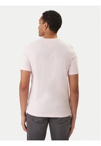 TOMMY HILFIGER - Tommy Hilfiger T-Shirt Ess Seasonal MW0MW39995 Różowy Regular Fit. Kolor: różowy. Materiał: bawełna #3
