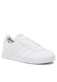 Adidas - adidas Buty VL Court 2.0 B42314 Biały. Kolor: biały. Materiał: skóra