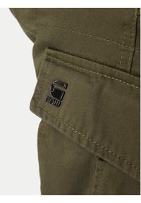 G-Star RAW - G-Star Raw Szorty materiałowe Rovic Zip D26214-5126 6059 Khaki Relaxed Fit. Kolor: brązowy. Materiał: bawełna #3