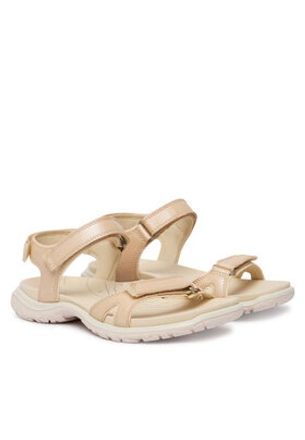 ecco - ECCO Sandały Offroad Roam 85333301009 Beżowy. Kolor: beżowy. Materiał: skóra