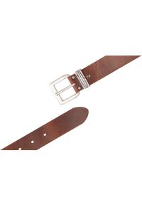 Tom Tailor - TOM TAILOR MĘSKI PASEK SKÓRZANY KLASYCZNY SKÓRA TG1068L89/690 40mm Gürtel Q.6789 0690 DARKBROWN. Materiał: skóra. Wzór: paski. Styl: klasyczny #3