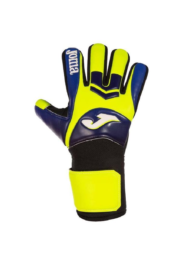 Rękawice bramkarskie dla dzieci Joma Hunter Jr piłkarskie treningowe. Kolor: wielokolorowy, zielony. Sport: piłka nożna