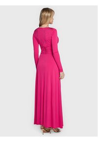 Blugirl Blumarine Sukienka wieczorowa RA3065-J6634 Różowy Slim Fit. Kolor: różowy. Materiał: syntetyk. Styl: wizytowy
