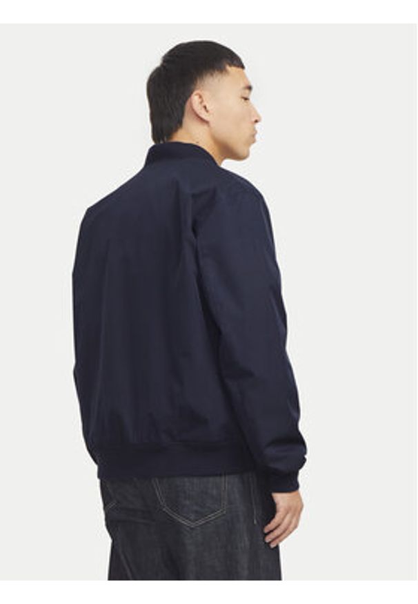 Jack & Jones - Jack&Jones Kurtka bomber Cbane 12272567 Granatowy Regular Fit. Kolor: niebieski. Materiał: syntetyk
