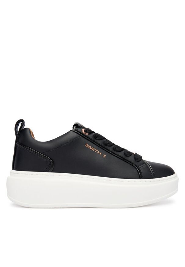 Alexander Smith Sneakersy Stone SXBCHSW-9502-BLK Czarny. Kolor: czarny. Materiał: skóra