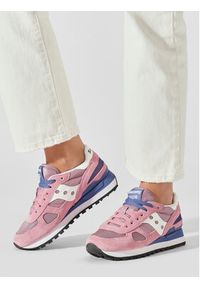 Saucony Sneakersy Shadow Original S1108 Różowy. Kolor: różowy. Materiał: mesh, materiał #6