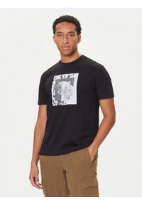 BOSS T-Shirt Lupo 50554615 Czarny Regular Fit. Kolor: czarny. Materiał: bawełna