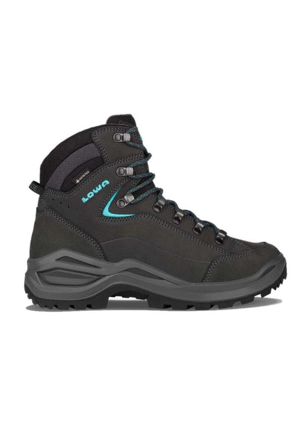 Buty trekkingowe damskie Lowa Renegade Evo Mid Gtx. Wysokość cholewki: za kostkę. Kolor: szary. Materiał: skóra, tkanina. Szerokość cholewki: normalna