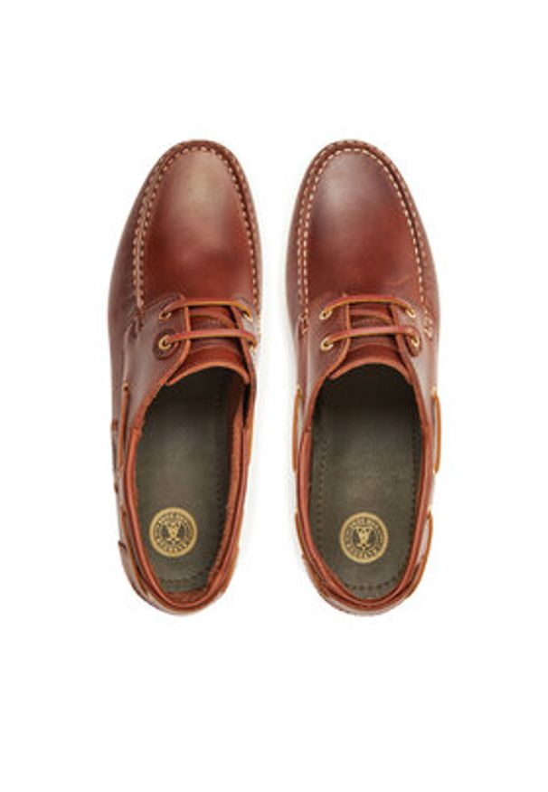 Barbour Mokasyny MFO0684TA52 Brązowy. Kolor: brązowy. Materiał: skóra