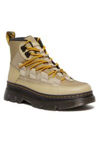 Dr. Martens Trapery Boury 30831358 Zielony. Kolor: zielony. Materiał: skóra