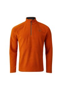 DARE 2B - Męski Polar Z Suwakiem Freethink II. Kolor: pomarańczowy. Materiał: polar. Sezon: zima. Sport: turystyka piesza #1
