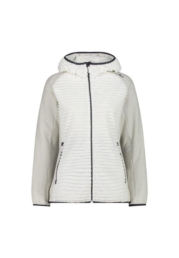 Bluza damska turystyczna CMP 32P1976. Kolor: biały. Styl: sportowy. Sport: turystyka piesza