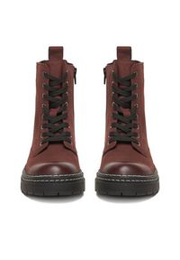 Lasocki Trzewiki CEO-WI23-MICHAELA-02 Bordowy. Kolor: czerwony. Materiał: skóra, nubuk #2
