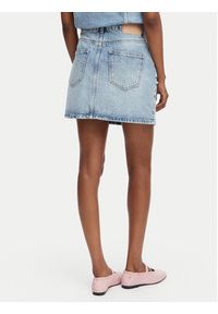 only - ONLY Spódnica jeansowa Onur 15367472 Niebieski Regular Fit. Kolor: niebieski. Materiał: bawełna #3