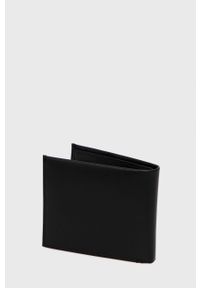 Calvin Klein Jeans Portfel skórzany męski. Kolor: czarny. Materiał: materiał. Wzór: gładki #4