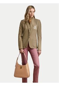 Lauren Ralph Lauren - LAUREN RALPH LAUREN Torebka 431956790007 Brązowy. Kolor: brązowy. Materiał: skórzane #4