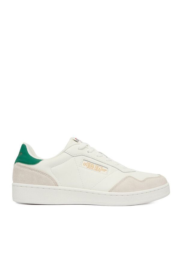 Sneakersy Guess Jeans. Kolor: biały