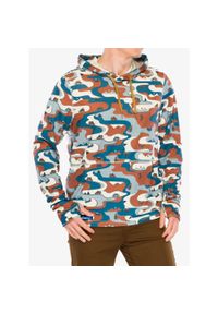 KAVU - Bluza z kapturem męska Kavu Sol Hoodie. Typ kołnierza: kaptur. Kolor: niebieski