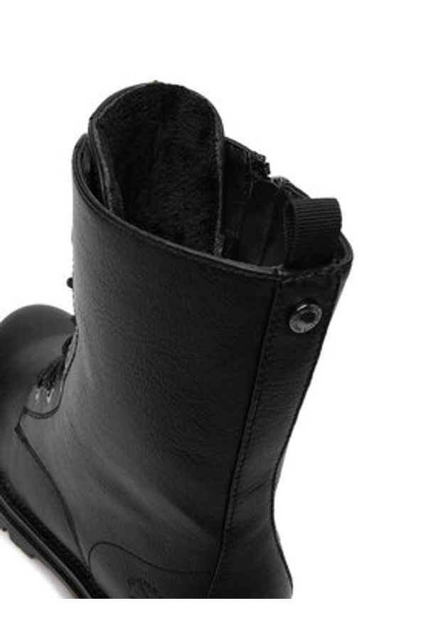 Beverly Hills Polo Club Trzewiki CEO-WS6635-01 Czarny. Kolor: czarny. Materiał: skóra, materiał