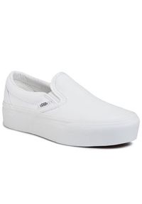 Vans Tenisówki Classic Slip-On P VN0A3JEZW001 Biały. Zapięcie: bez zapięcia. Kolor: biały. Materiał: materiał #6