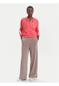 Adidas - adidas Bluza Essentials 3-Stripes KE4388 Różowy Regular Fit. Kolor: różowy. Materiał: bawełna #4