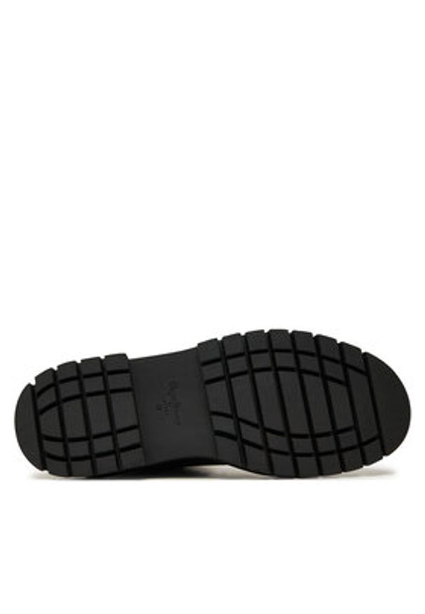 Pepe Jeans Botki PLS50528 Czarny. Kolor: czarny. Materiał: skóra