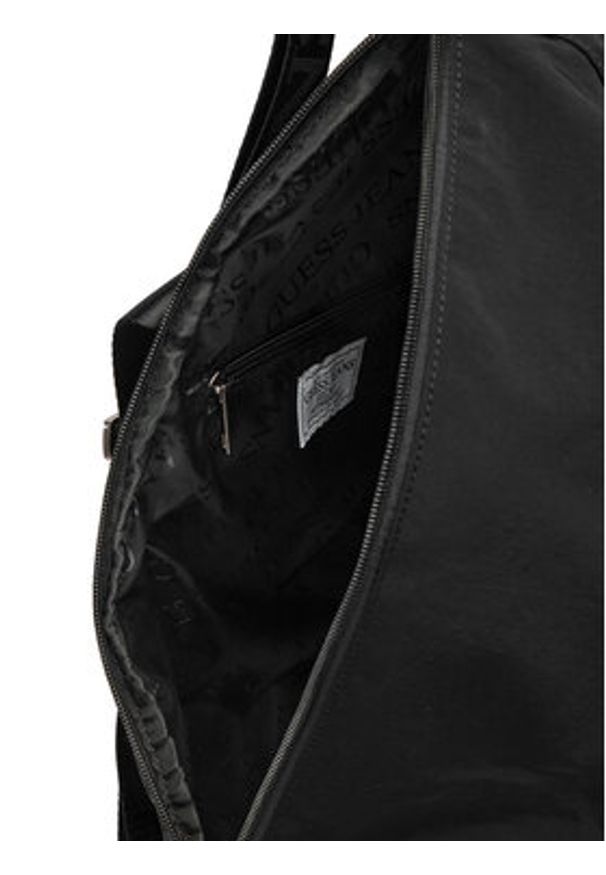 Guess Jeans Plecak EOWB-GUESS-KL-001-09 Czarny. Kolor: czarny. Materiał: materiał