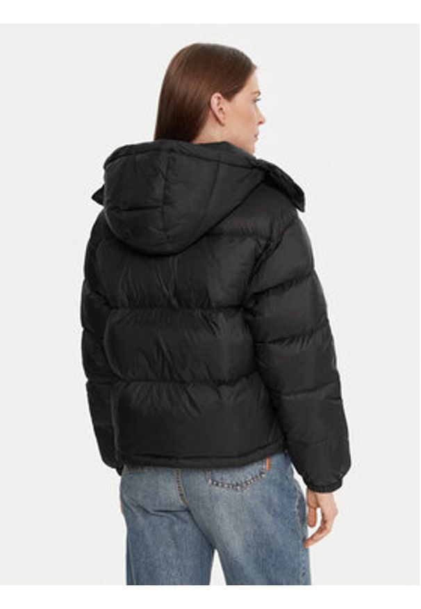 Calvin Klein Jeans Kurtka puchowa Essential LV047D501G Czarny Relaxed Fit. Kolor: czarny. Materiał: syntetyk