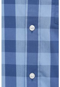 GAP koszula męska regular. Typ kołnierza: button down. Kolor: niebieski. Materiał: tkanina. Długość rękawa: długi rękaw. Długość: długie #4