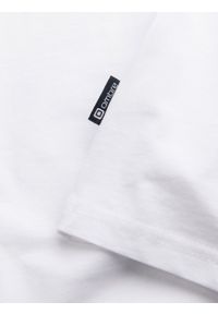 Ombre Clothing - Longsleeve męski bez nadruku z dekoltem w serek - biały V3 - Rozmiar: XXL. Okazja: na co dzień. Typ kołnierza: dekolt w serek. Kolor: biały. Materiał: materiał, bawełna. Długość rękawa: długi rękaw. Długość: długie. Wzór: gładki, jednolity. Styl: klasyczny, casual, elegancki #5