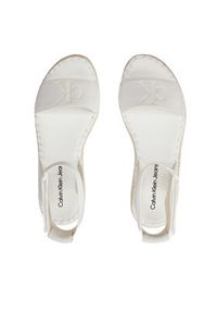 Calvin Klein Jeans Espadryle Sporty Wedge Rope Su Con YW0YW00977 Écru. Styl: sportowy #3