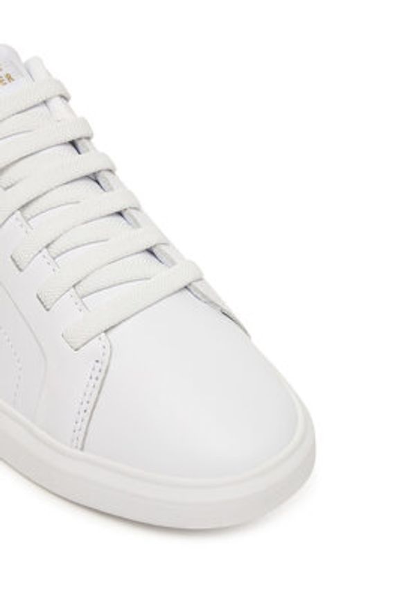 TOMMY HILFIGER - Tommy Hilfiger Sneakersy Th Icon Court Light FW0FW08948 Biały. Kolor: biały. Materiał: skóra