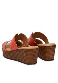 Lasocki Klapki WI16-NYASA-01 Czerwony. Kolor: czerwony. Materiał: skóra #5