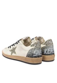 GOLDEN GOOSE Sneakersy Ball Star GWF0011.7F007472.1227 Beżowy. Kolor: beżowy. Materiał: skóra #3